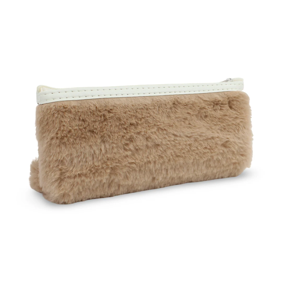 Bear Plush Pencil Case – Cafe - Image 2