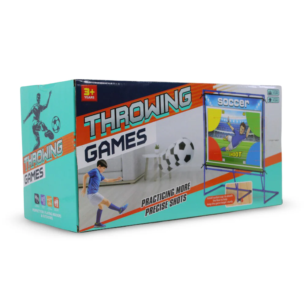 Throwing Games Soccer (With Frame)