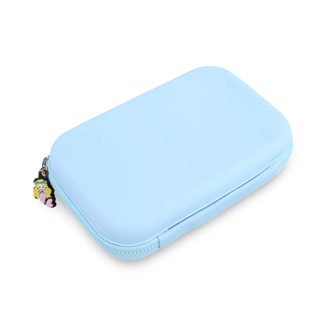 EVA Mermaid 3D Hardcover Pencil Case – Baby Blue - Image 3
