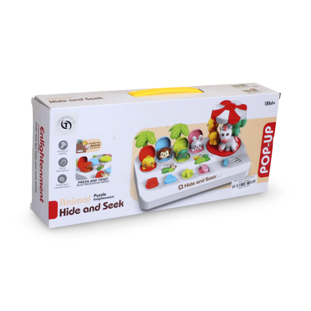 Pop-Up Animal Hide and Seek Toy – Green - Image 3