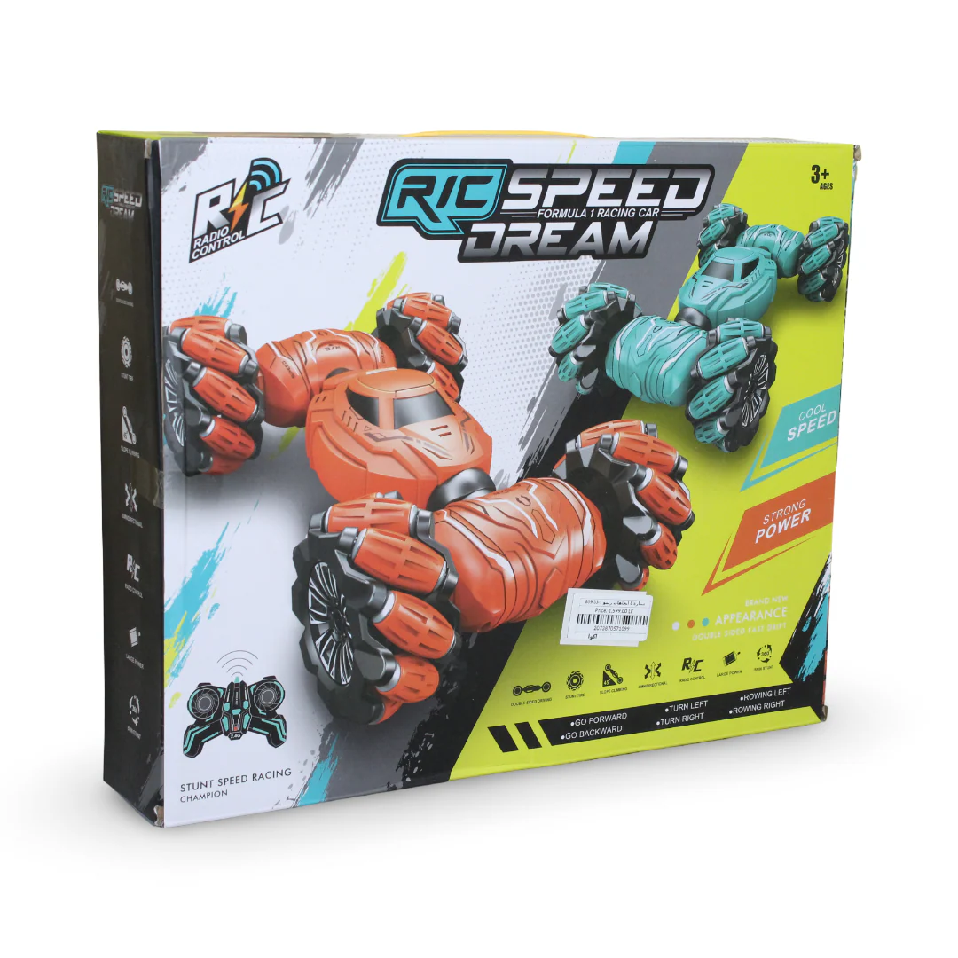 "RC Speed Dream" Formula 1 Stunt Car – Aqua - Image 3