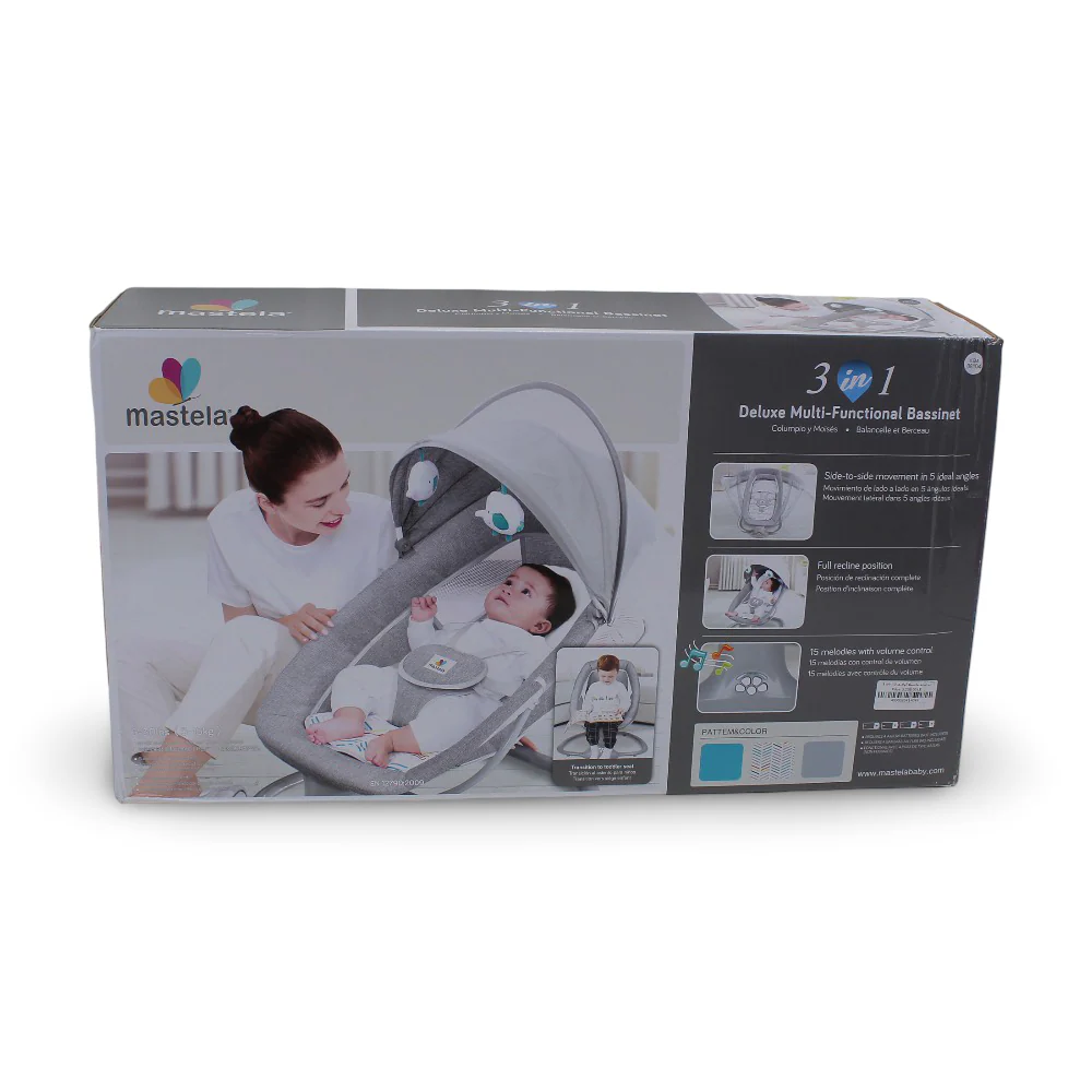 Mastela 3-in-1 Deluxe Multi-Functional Bassinet - Image 2