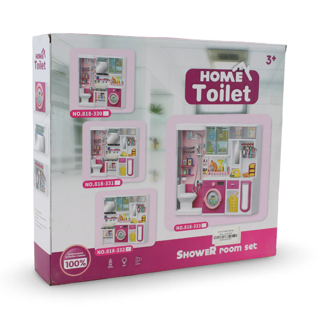 Chaoye Toys Home Toilet & Shower Room Set - Image 2