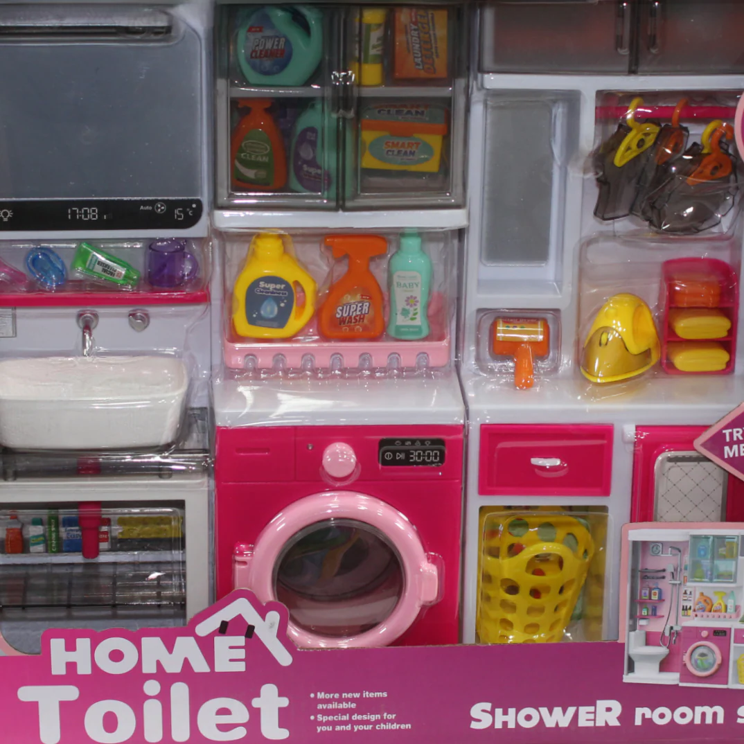 Chaoye Toys Home Toilet & Shower Room Set - Image 3
