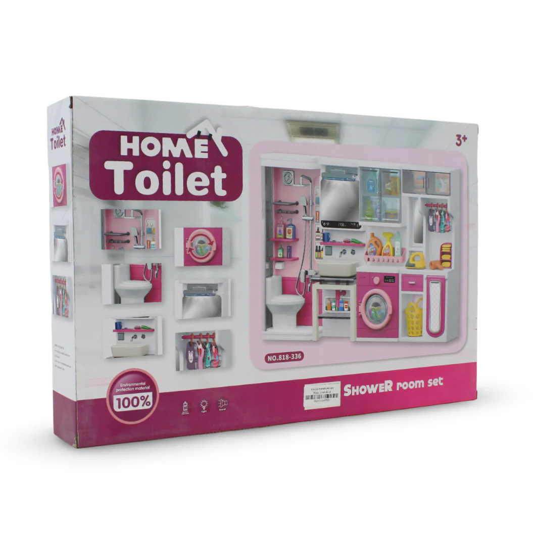 Chaoye Toys Home Toilet Doll House playset - Image 2