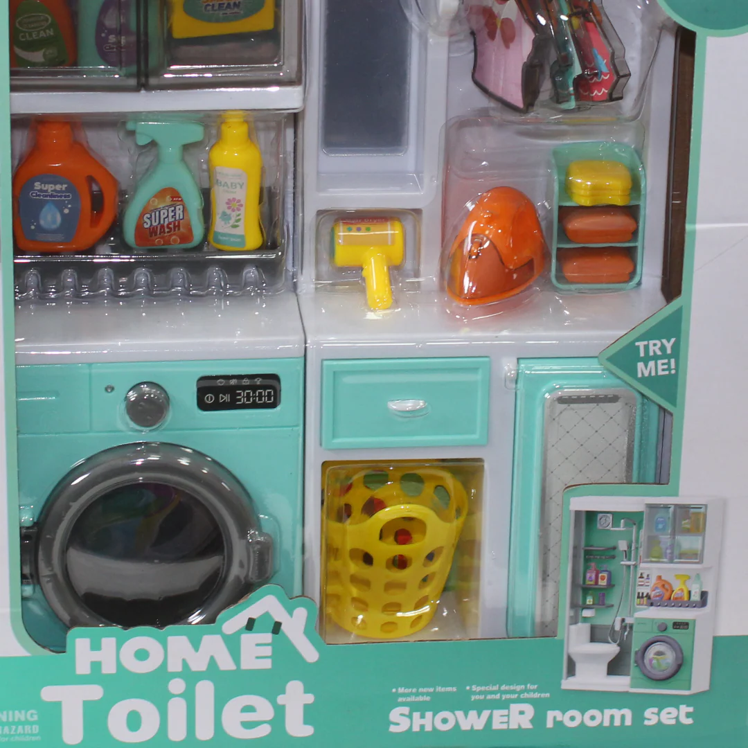 Chaoye Toys Home Toilet Shower Room Set - Image 3