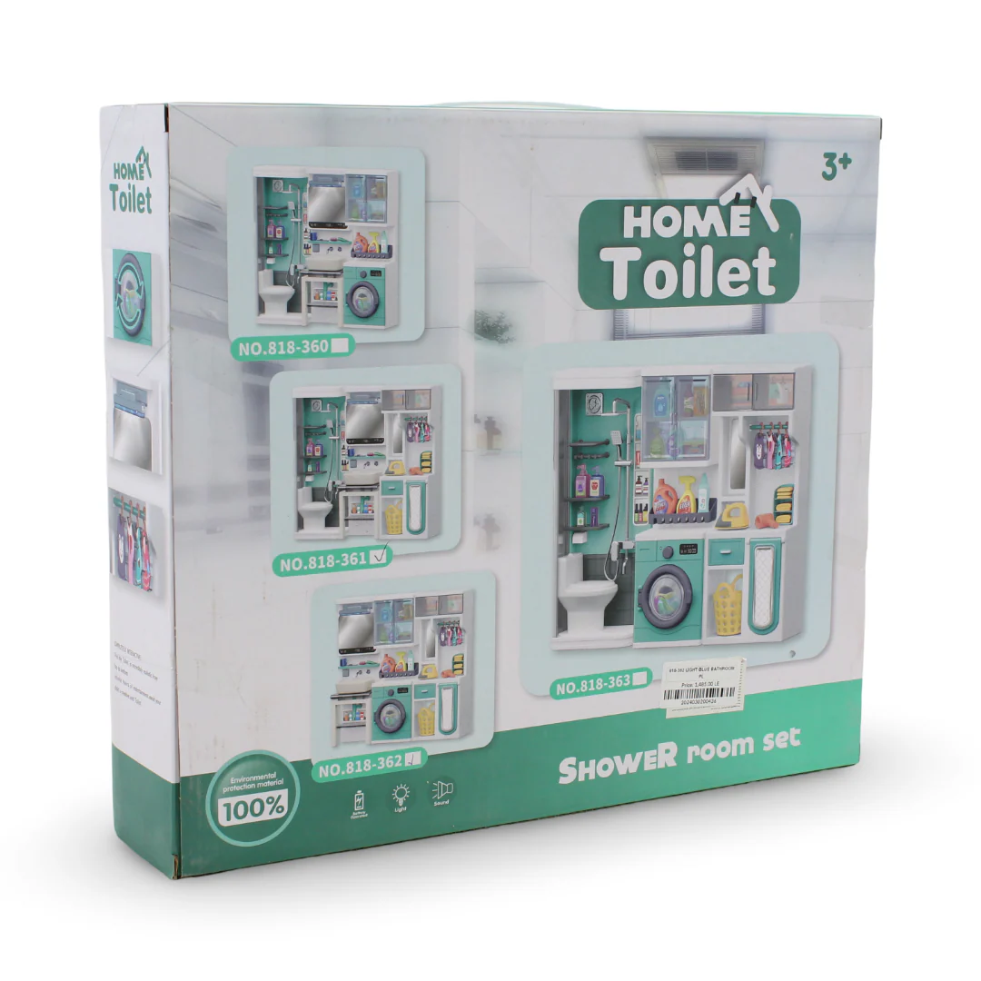 Chaoye Toys Home Toilet 4-in-1 Bathroom Playset - Image 2