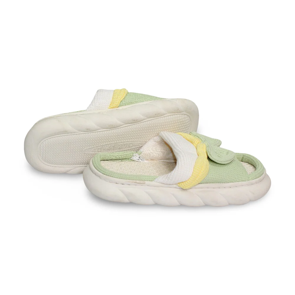 Woman Fur Slippers – with Bow Design - Image 8