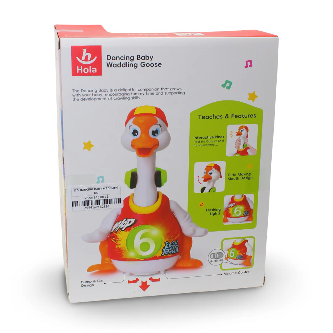 Hola Dancing Baby Waddling Goose Toy (Light & Music) - Image 3