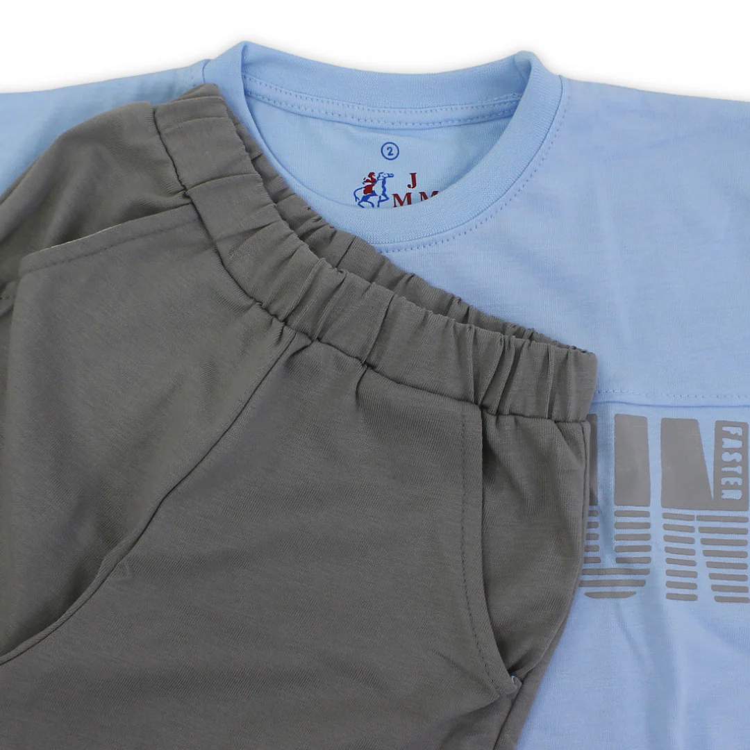 Boys Cotton Pajama – "Run" Print - Image 6