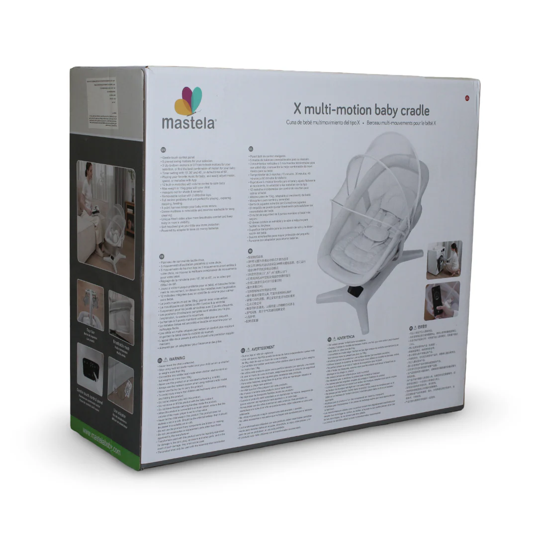 Mastela X Multi-Motion Baby Cradle - Image 3