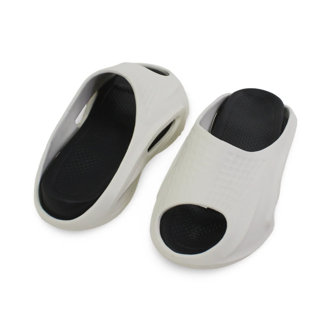 Girls Rubber Slippers – Off-White - Image 3