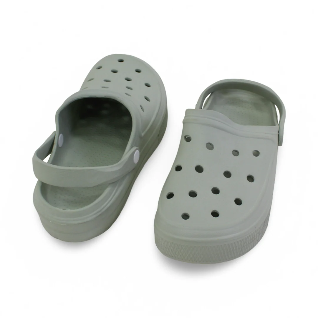 Unisex Rubber Crocs – Mint - Image 2