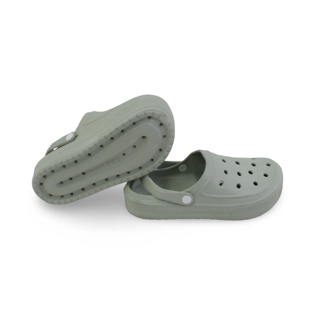 Unisex Rubber Crocs – Mint - Image 3