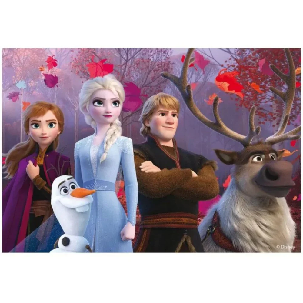 Lisciani Frozen Double-Face Maxi Floor Puzzle  - 2x24 Pieces - Image 2