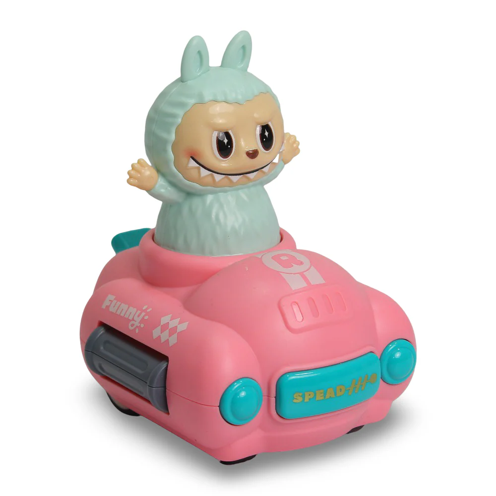 Labubu Pull-Back Vehicle