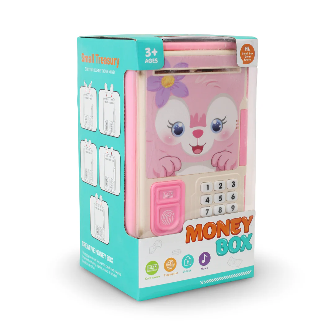 Electronic Children's Piggy Bank + Fingerprint