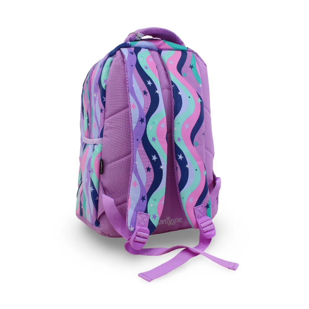 Smiggle Backpack Unicorn Design 17 Inches – Purple - Image 2