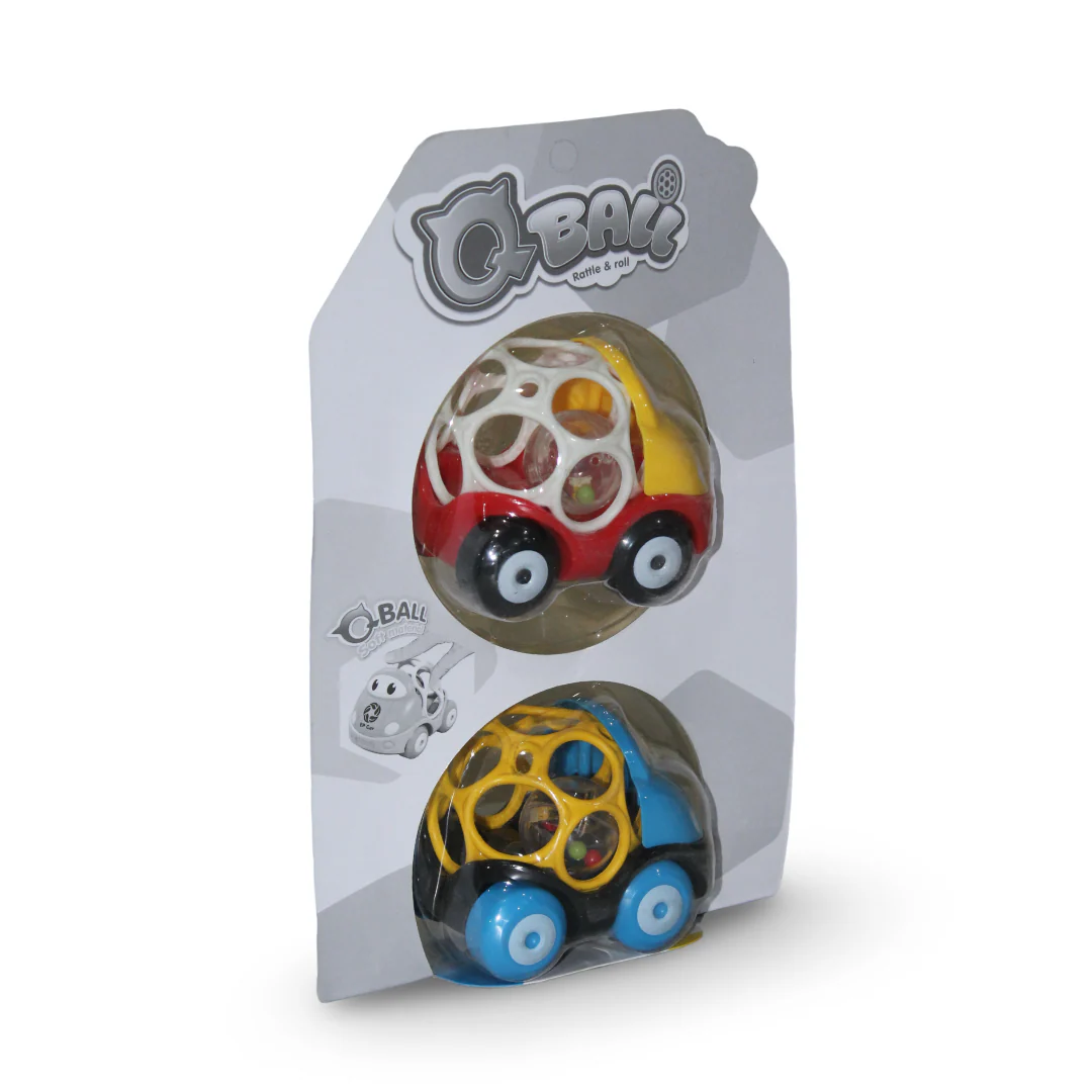 Baby Soft Material Rattle & Car Set - Image 2