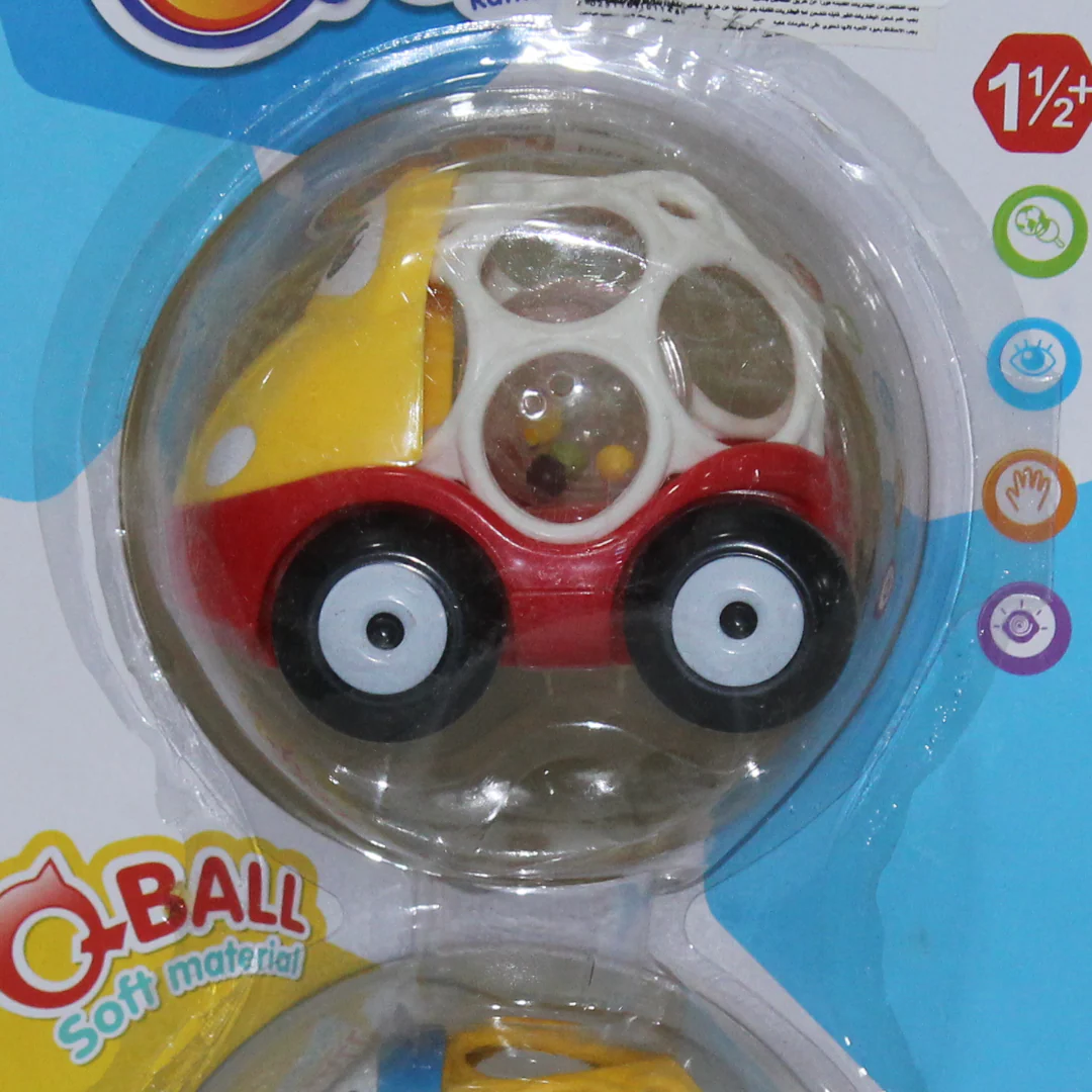 Baby Soft Material Rattle & Car Set - Image 3