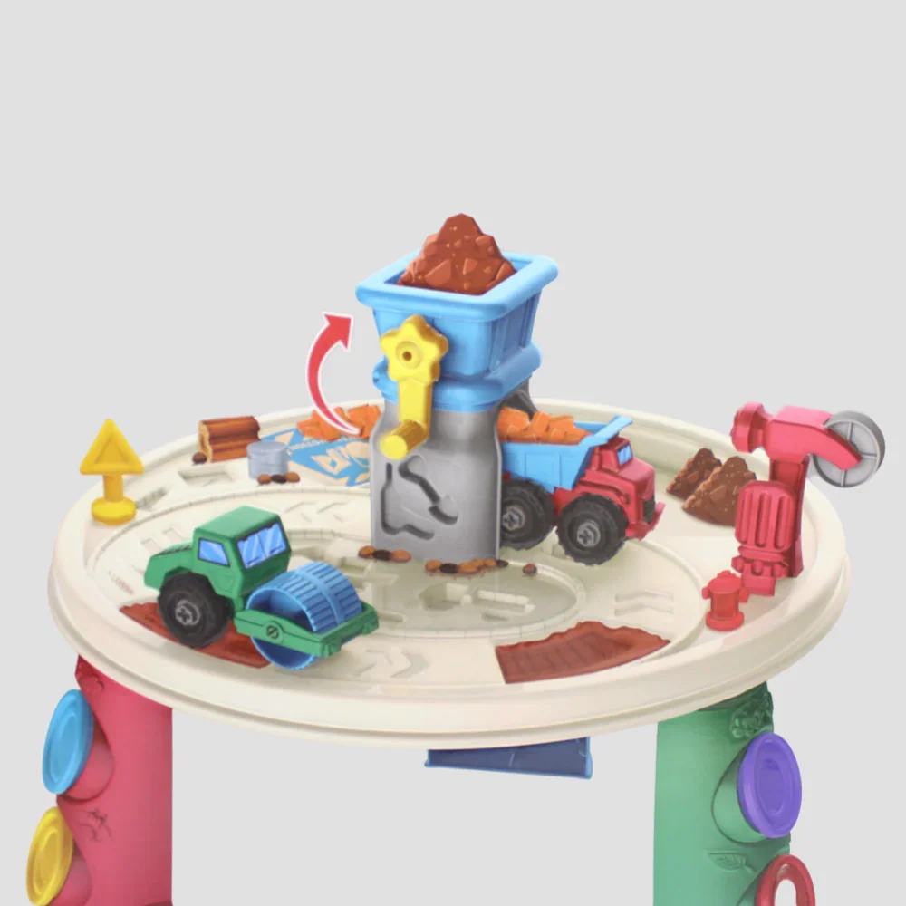 Engineer Dough Toy Table for Kids – Build, Create & Imagine - Image 3