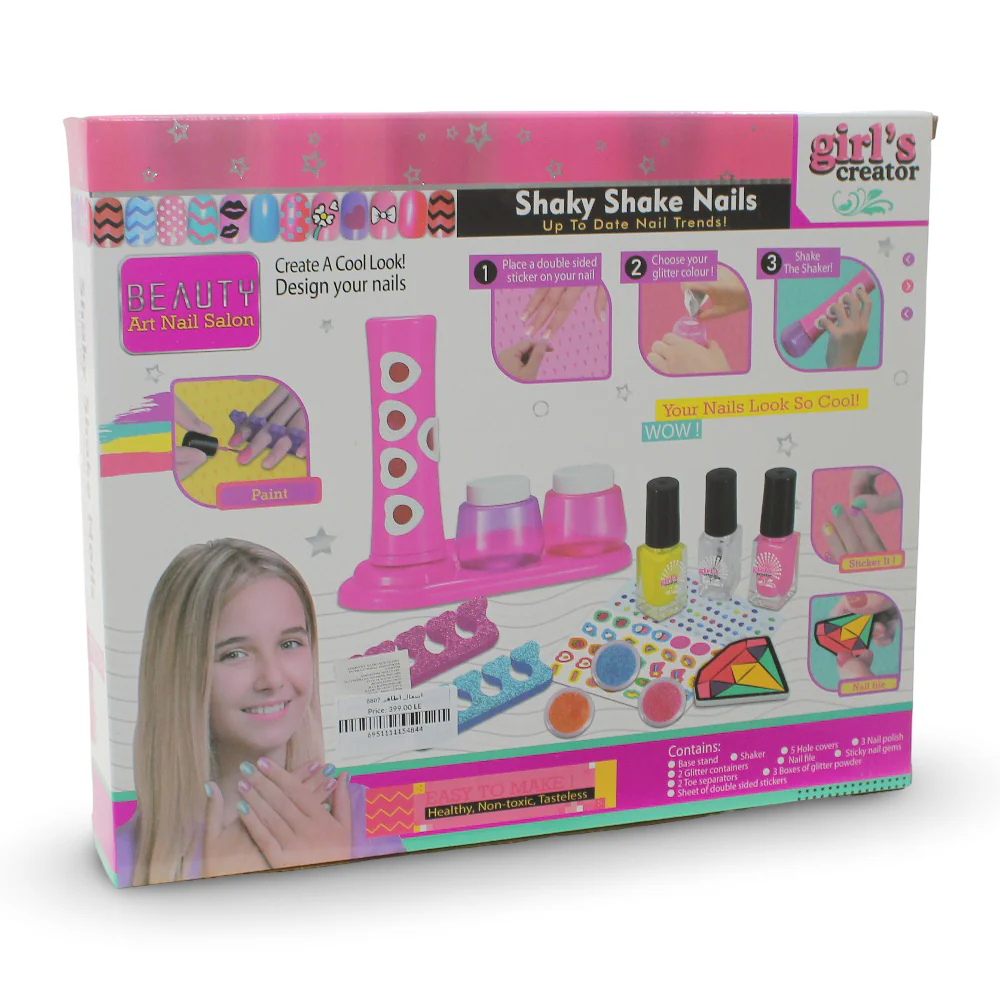 Shaky Shake Nails Creative Nail Art Set - Image 2