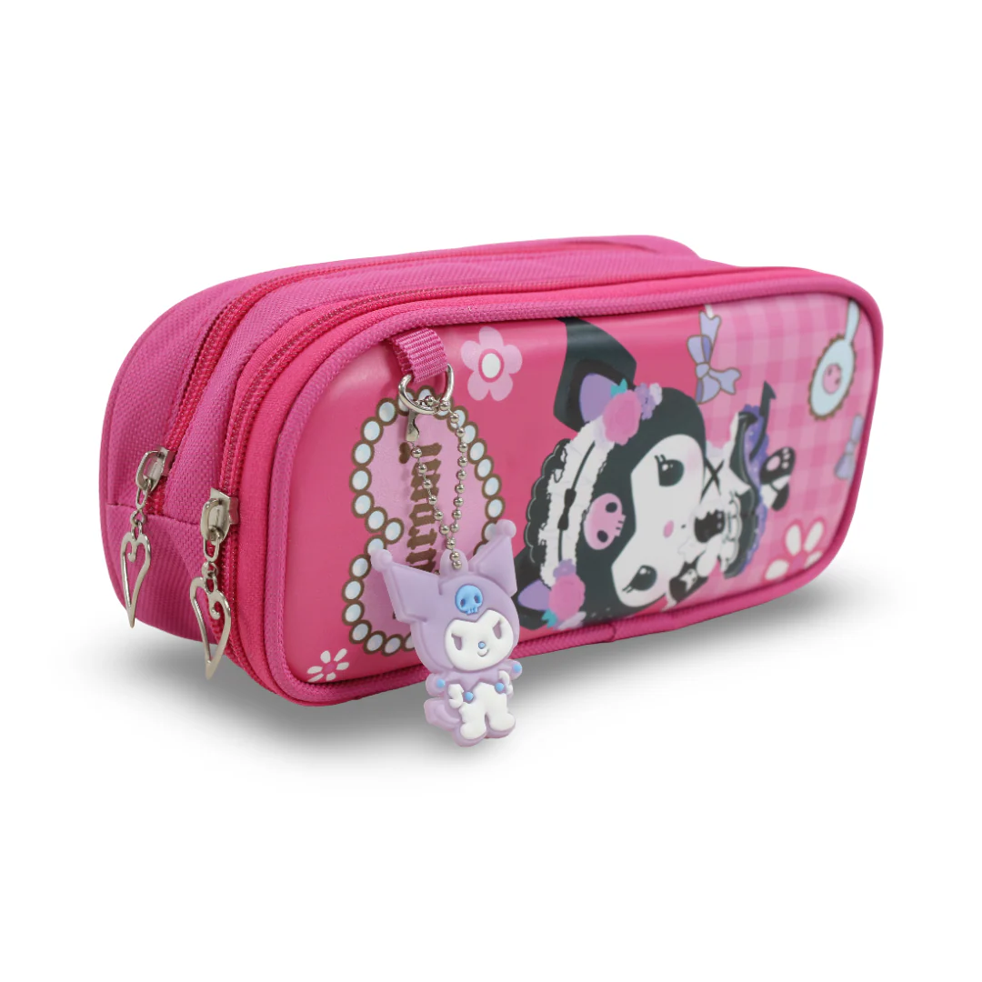 Kuromi Pencil Case – Pink - Image 2