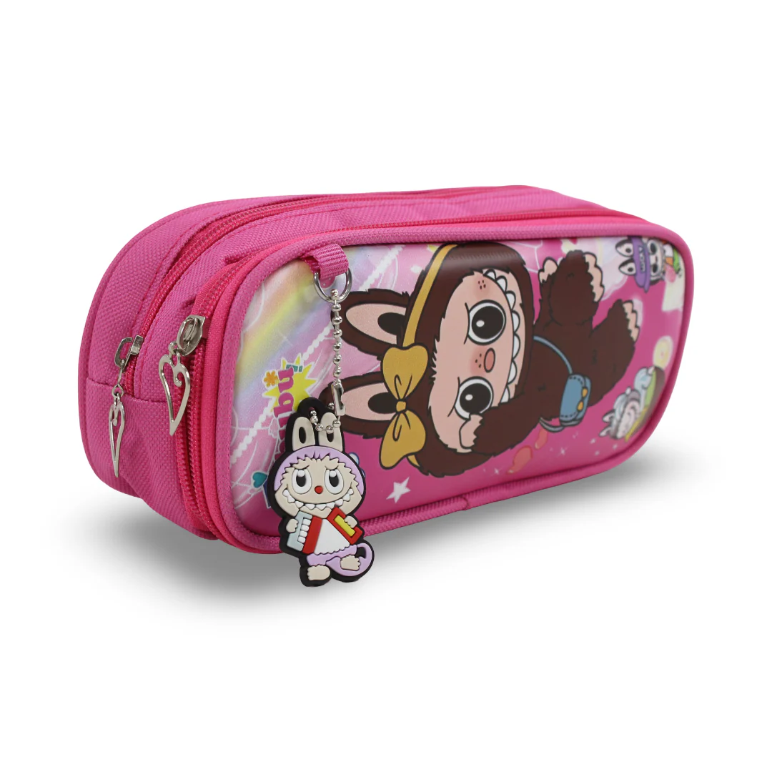 Labubu Pencil Case – Pink - Image 2