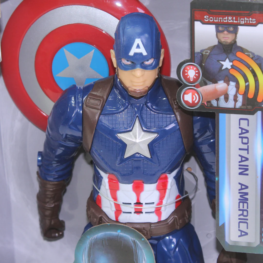 Captain America Action Figure (Light & Sound) - Image 3