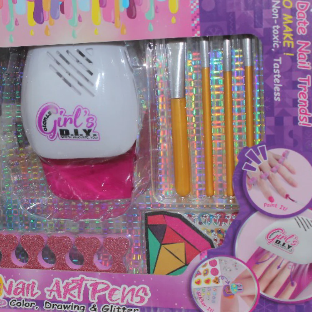 3-in-1 Nail Art Pens Creative Beauty Set - Image 3