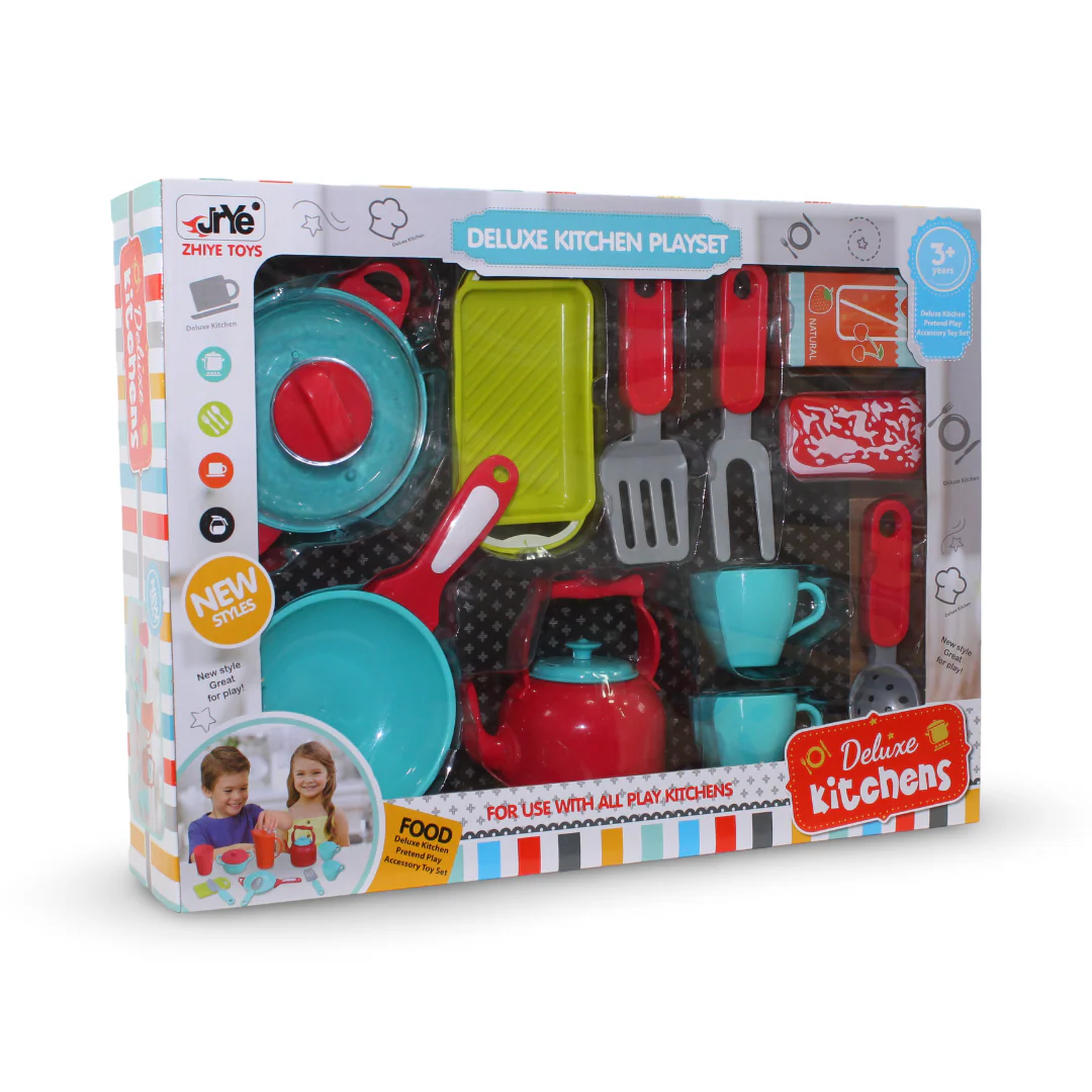 Zhiye Toys Deluxe Kitchen Playset - Image 2