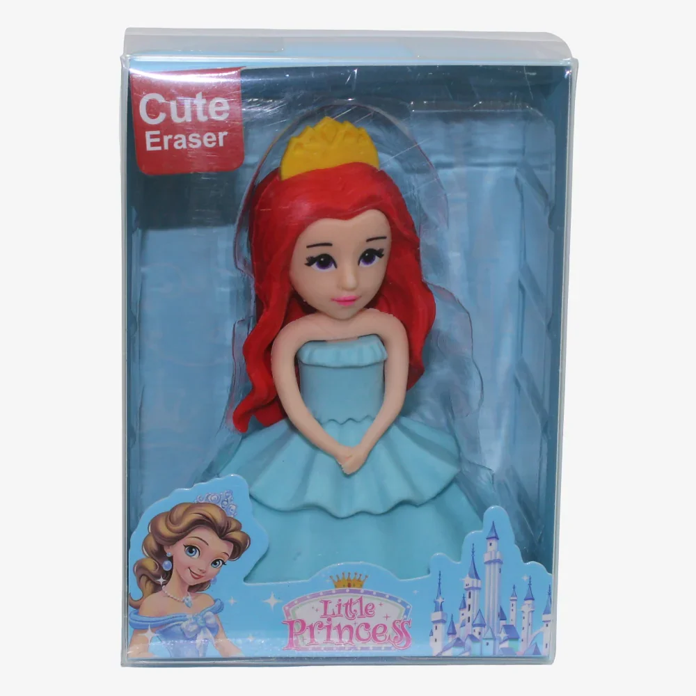 Doll Shaped Eraser – Baby Blue - Image 3