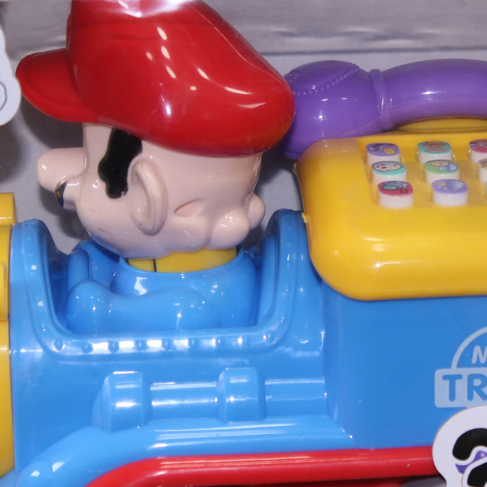 Super Mario Train Telephone Musical Toy – Blue - Image 3