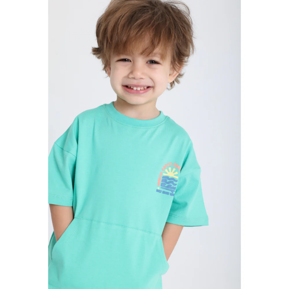 Unisex Baby Mint "North Coast Summer Club" T-Shirt