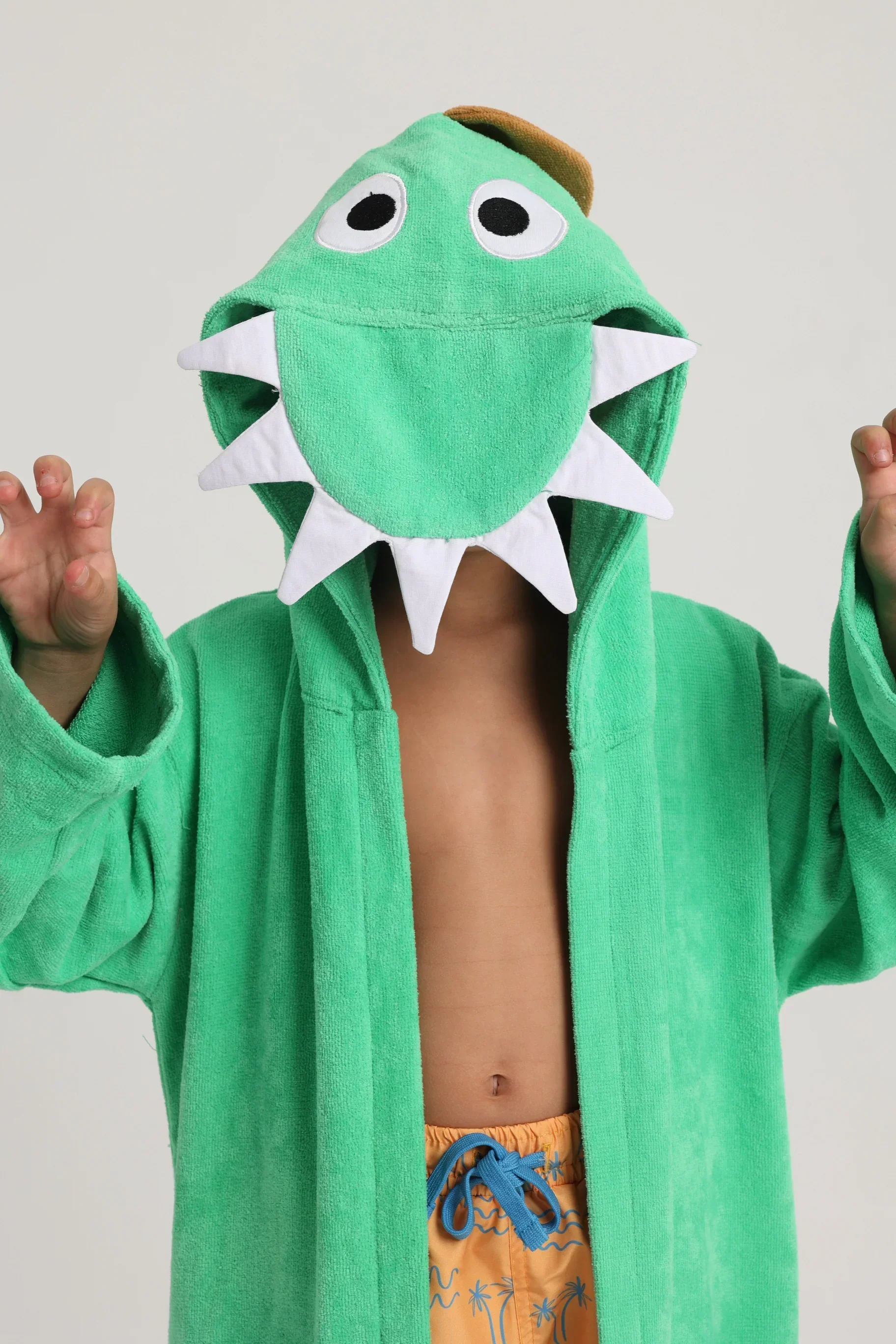 Unisex Baby Swim Robe – Smile Sleeves - Image 3