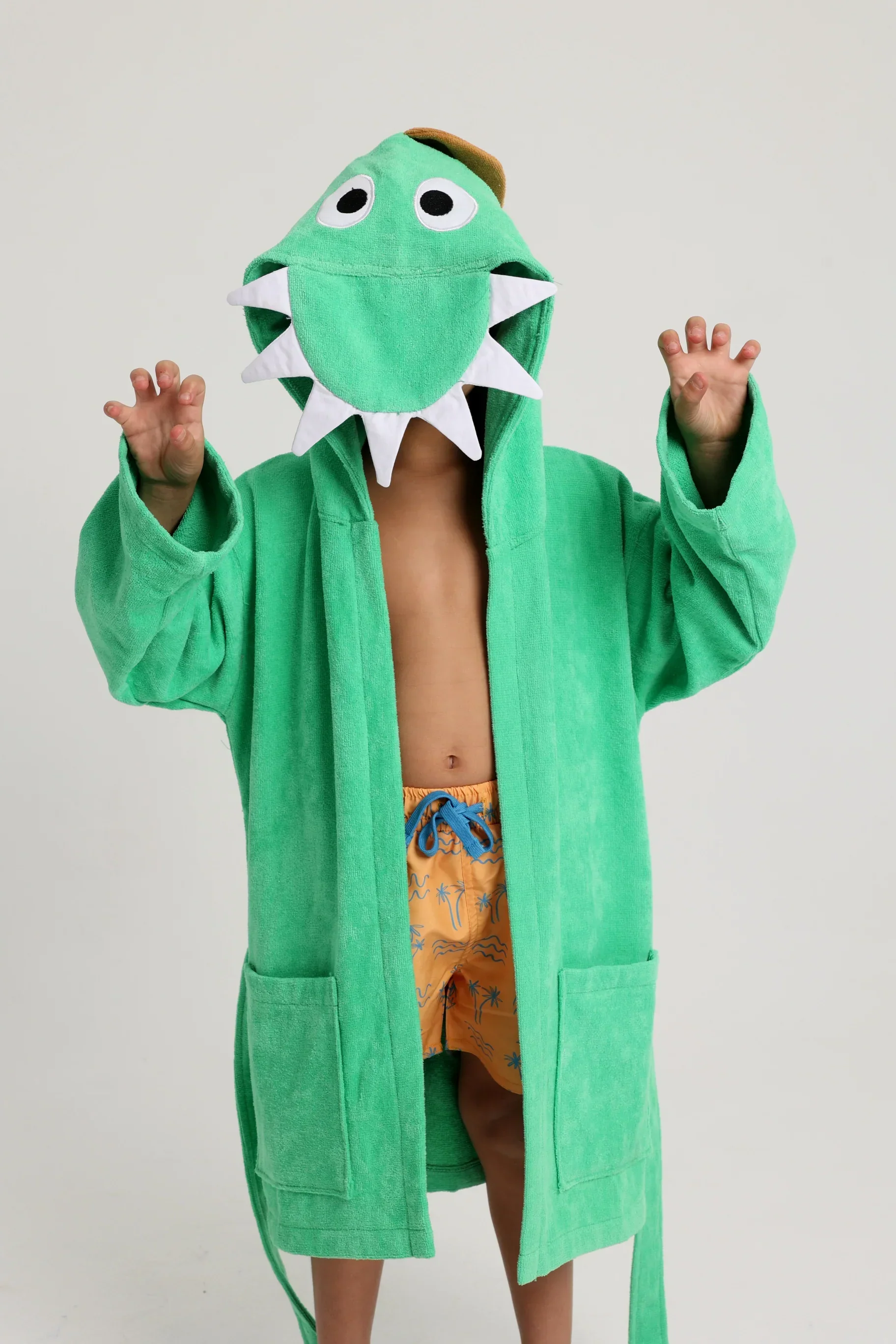 Unisex Baby Swim Robe – Smile Sleeves - Image 5