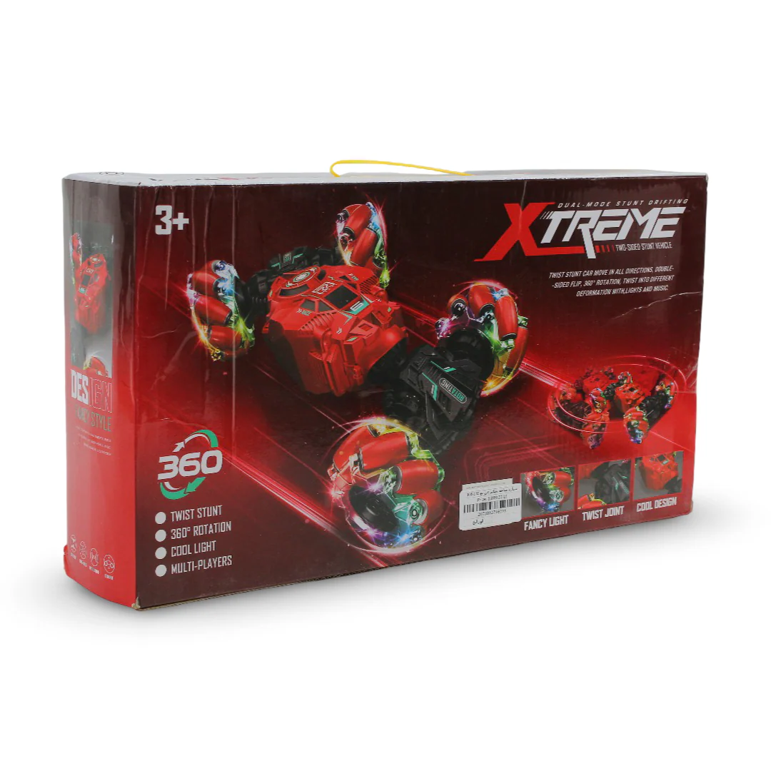 Xtreme Remote Control Stunt Car – Orange - Image 2