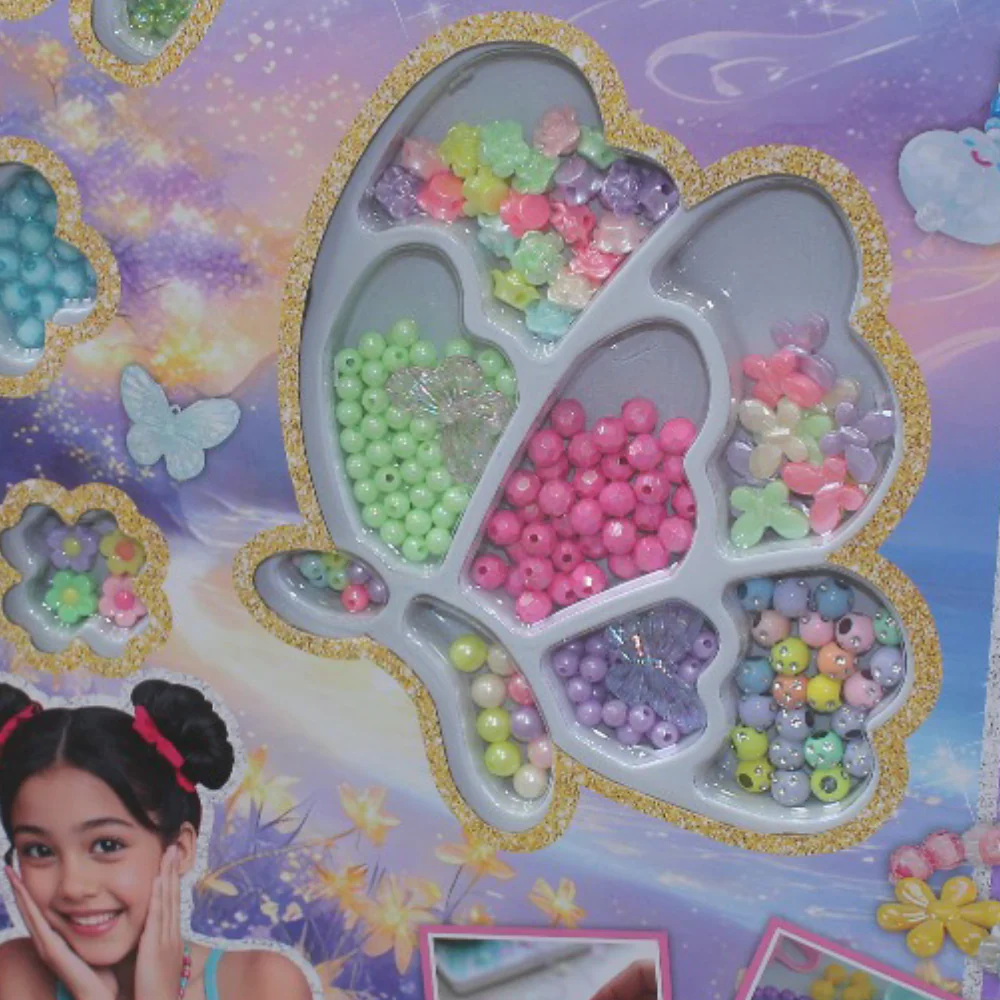 Beads Bracelet – DIY Butterfly Beading Beauty Set - Image 3