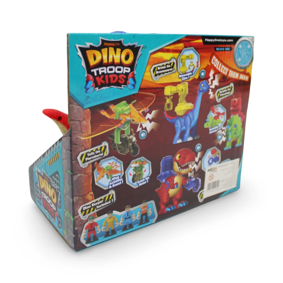 Happy Line Dino Troop Kids T-Rex with Sound - Image 6