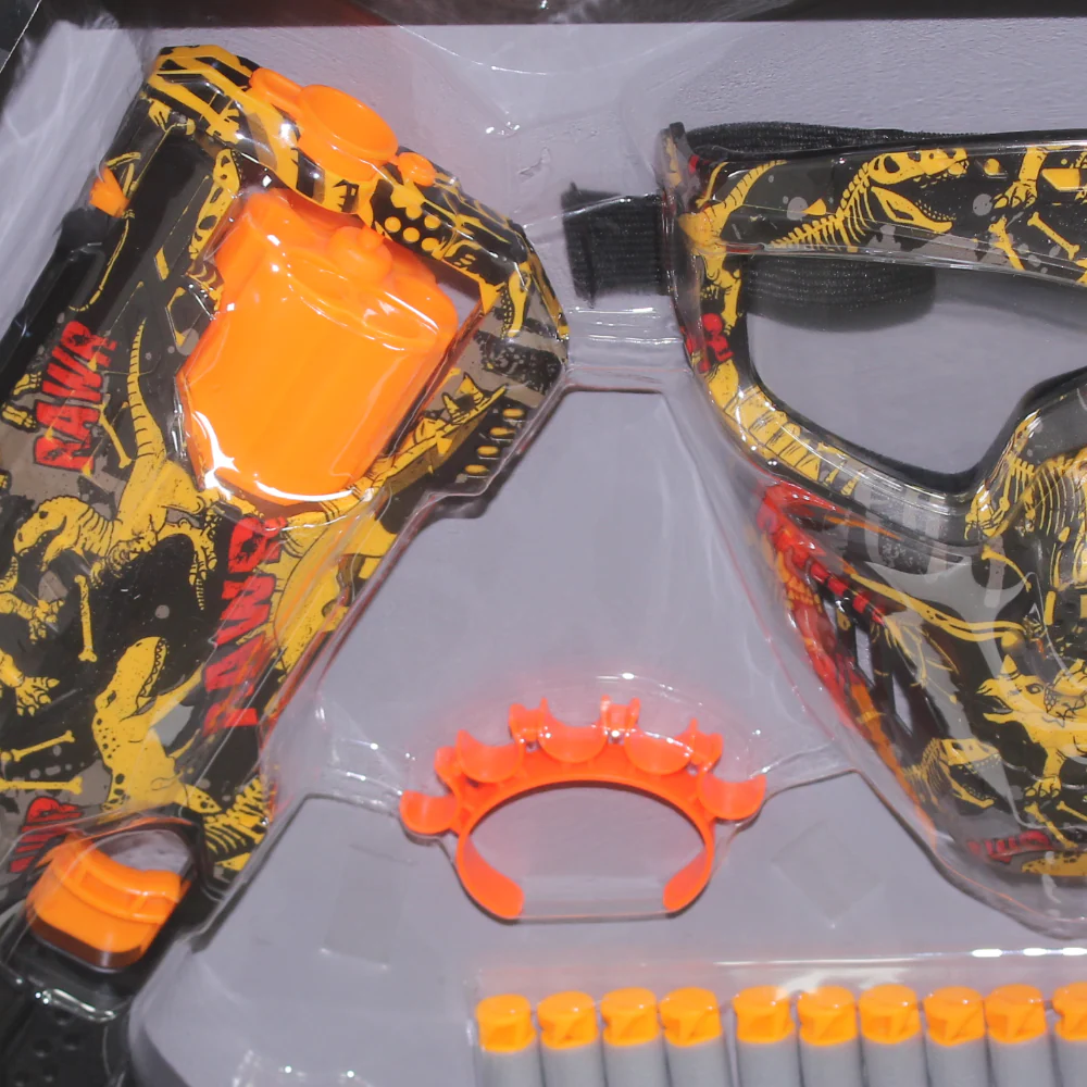 Air Blaster Soft Bullet Gun + Mask Set - Image 3