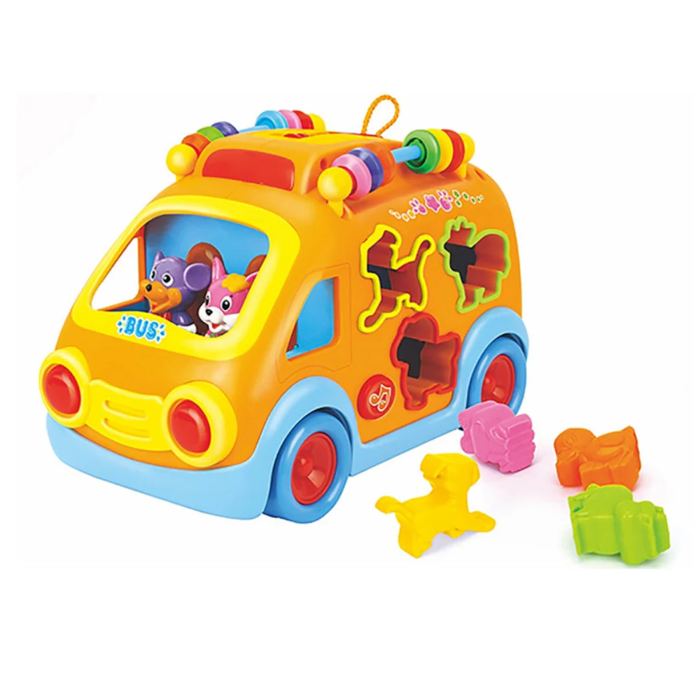 Hola Shape Sorting Bus Toy (Light & Music)