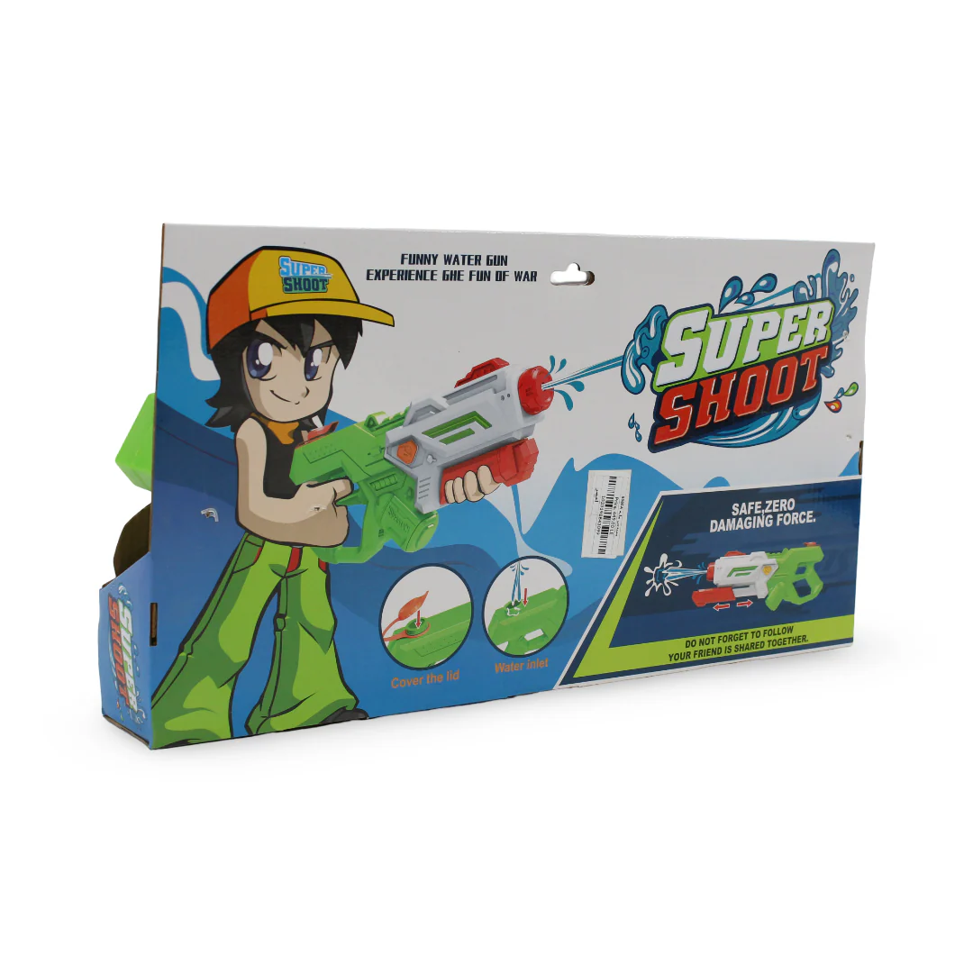 Super Shooter Water Gun – Green - Image 2
