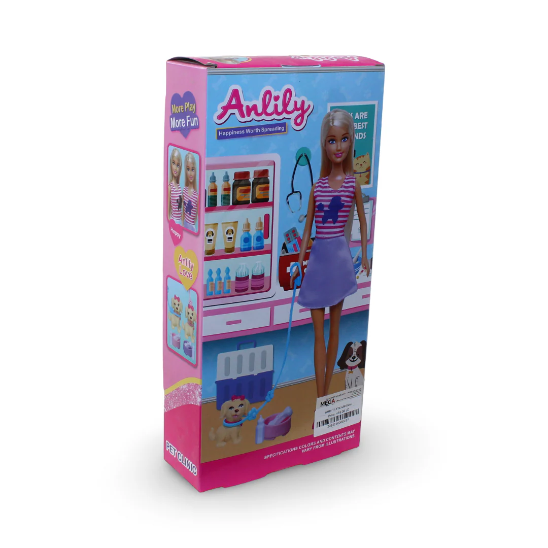 Anlily Fashion Style Doll Pet Clinic Set - Image 2