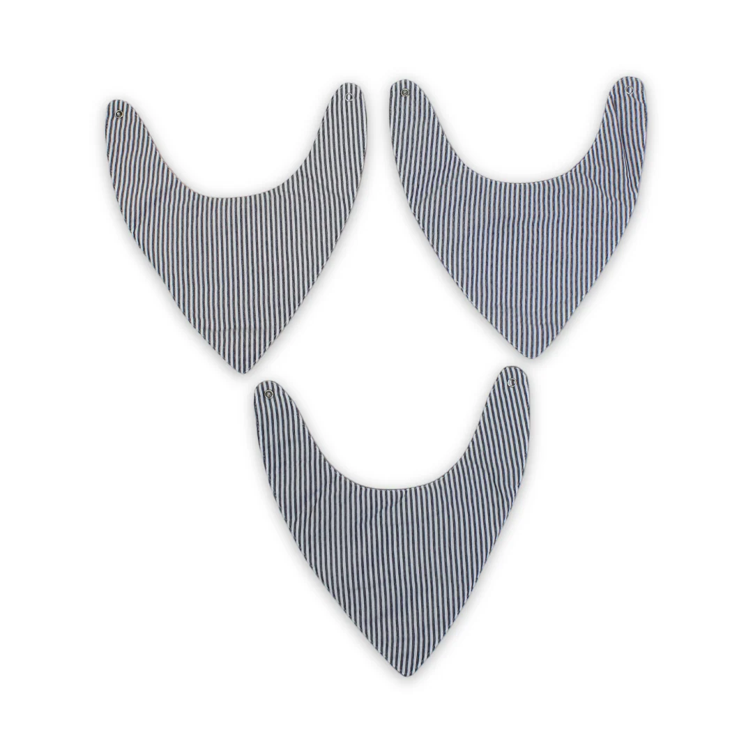 Cotton Baby Bib with "Love my Dad" Print – (Pack Of 3) - Image 2