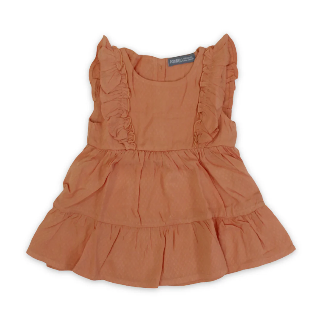 Baby Girls Cotton Sleeveless Dress - Image 4