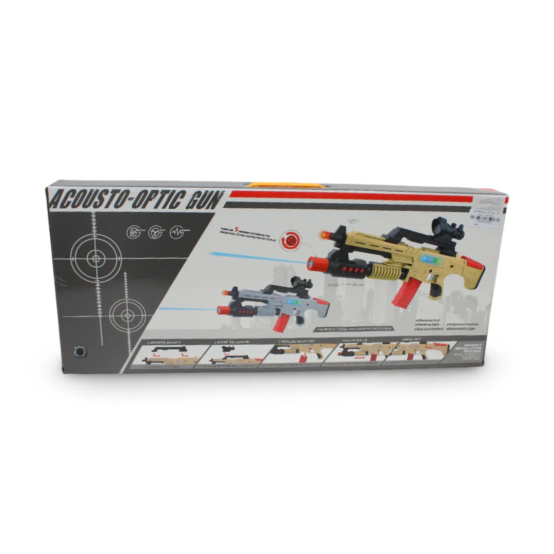 Multifunction Vibration Flash Gun – Beige - Image 2