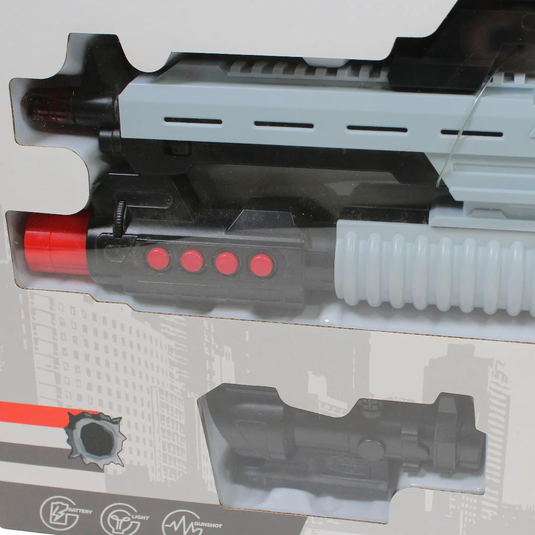 Multifunction Vibration Flash Gun – Baby Blue - Image 3