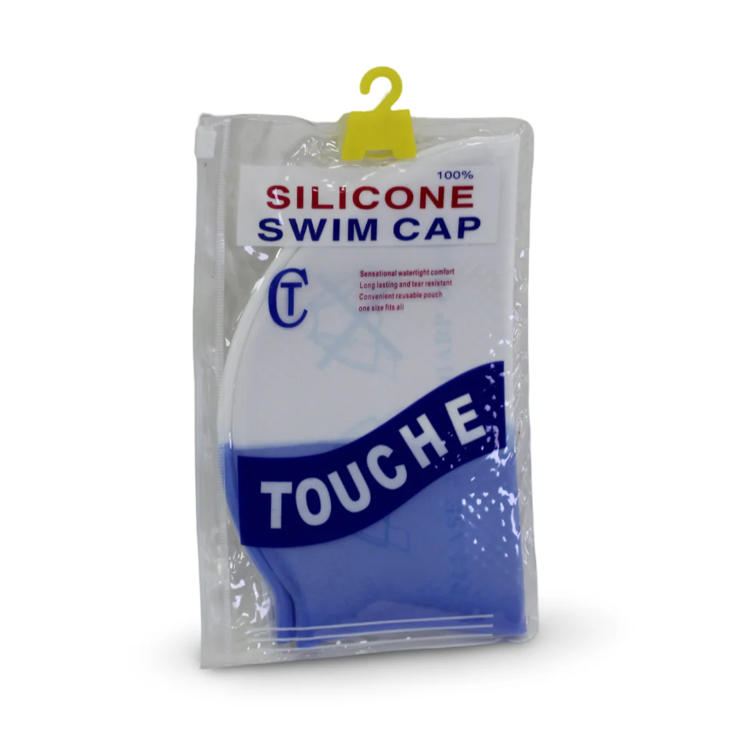 Touche Silicone Swimming Cap – Overlapping Colors - Image 5