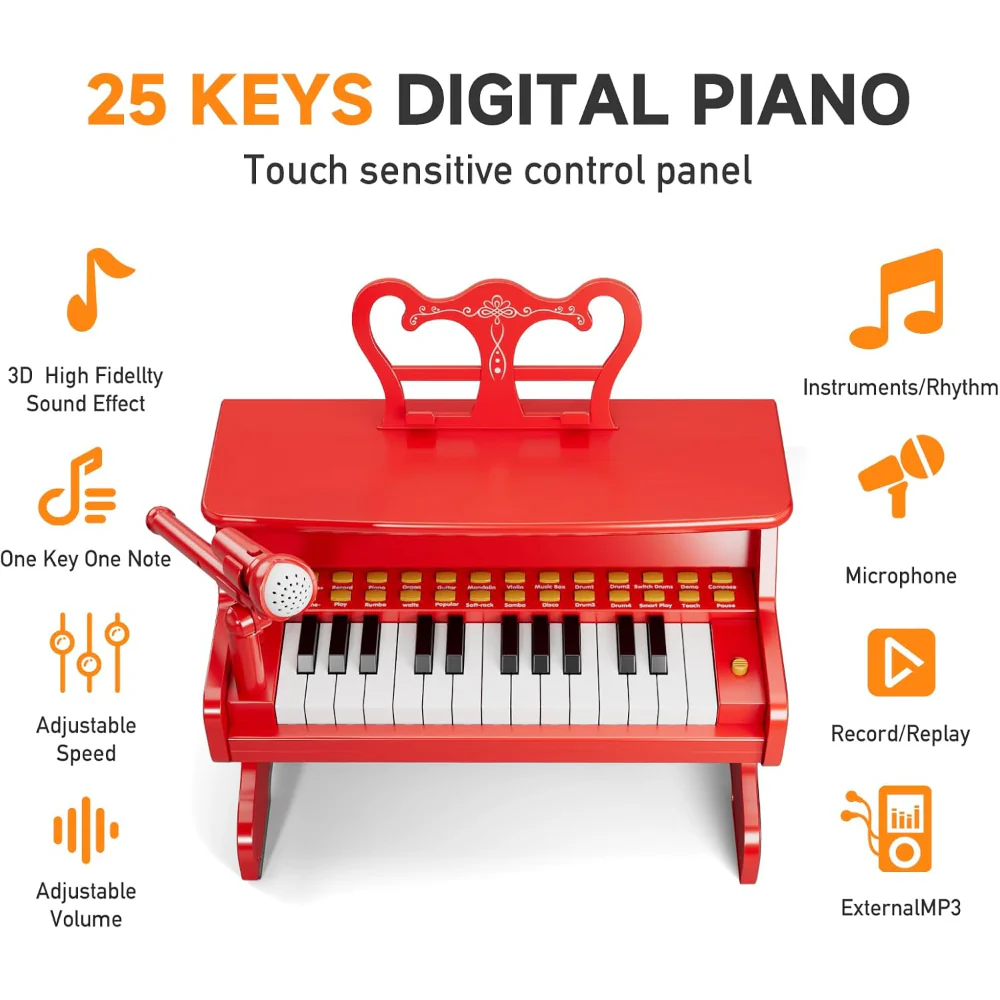 Classical Piano (Minimalist Version) – Red - Image 2