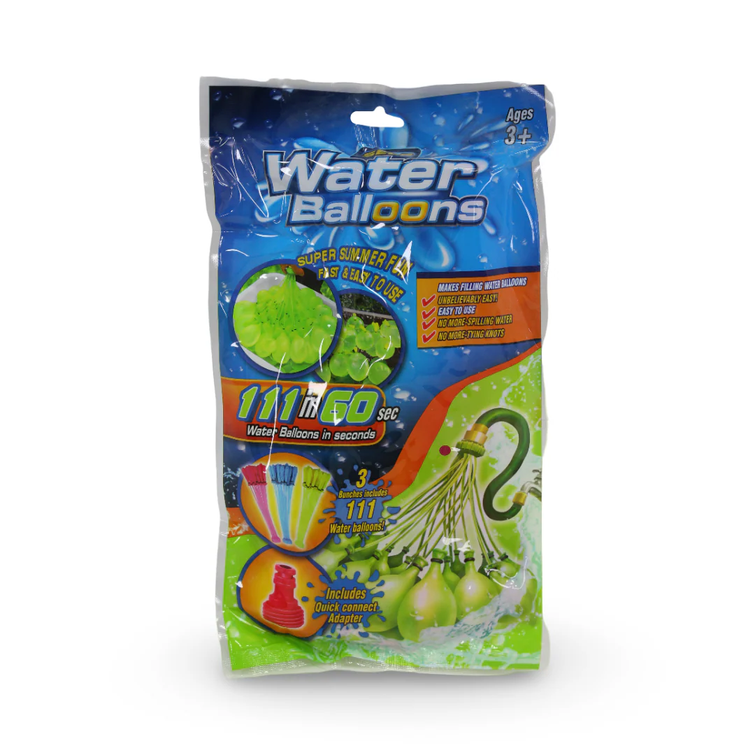 Water Balloons (Fill 111 Water Balloons in 60 Sec)